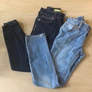 Girls super skinny jean bundle. Size 8R